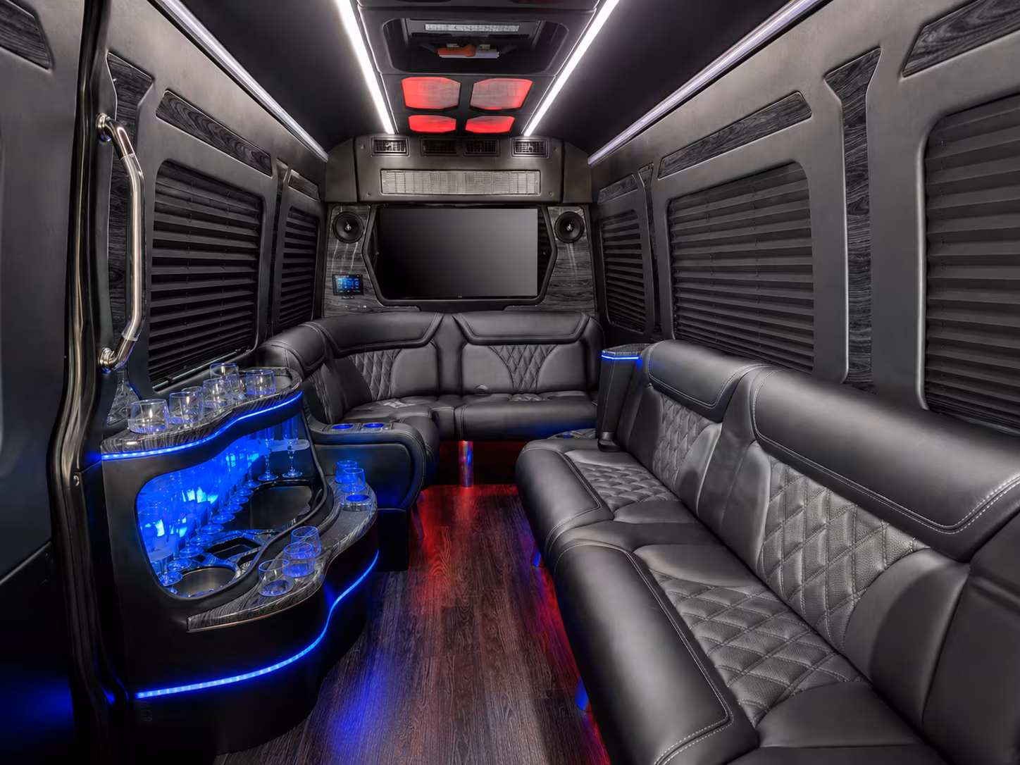 kennewick sprinter limousine interior