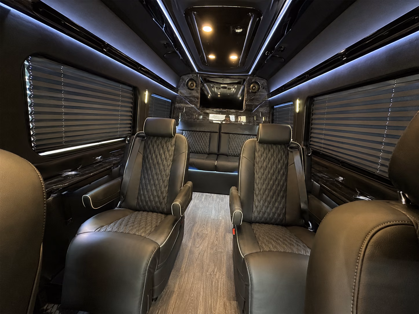 kennewick sprinter van with driver inside
