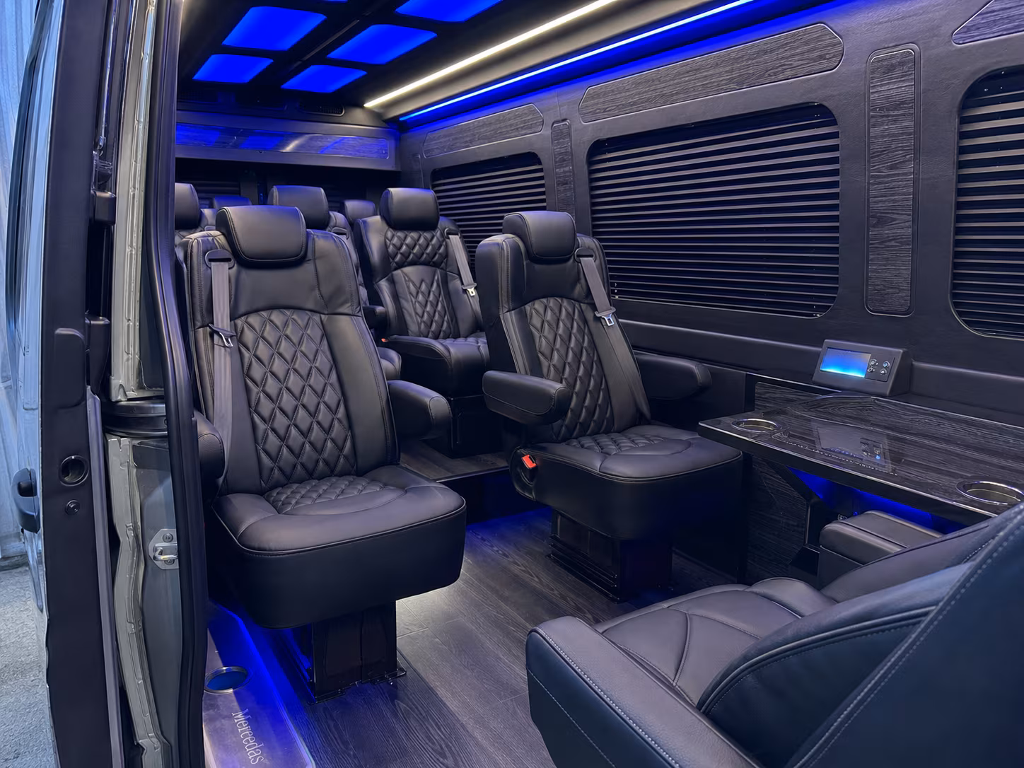 kennewick sprinter van with driver interior