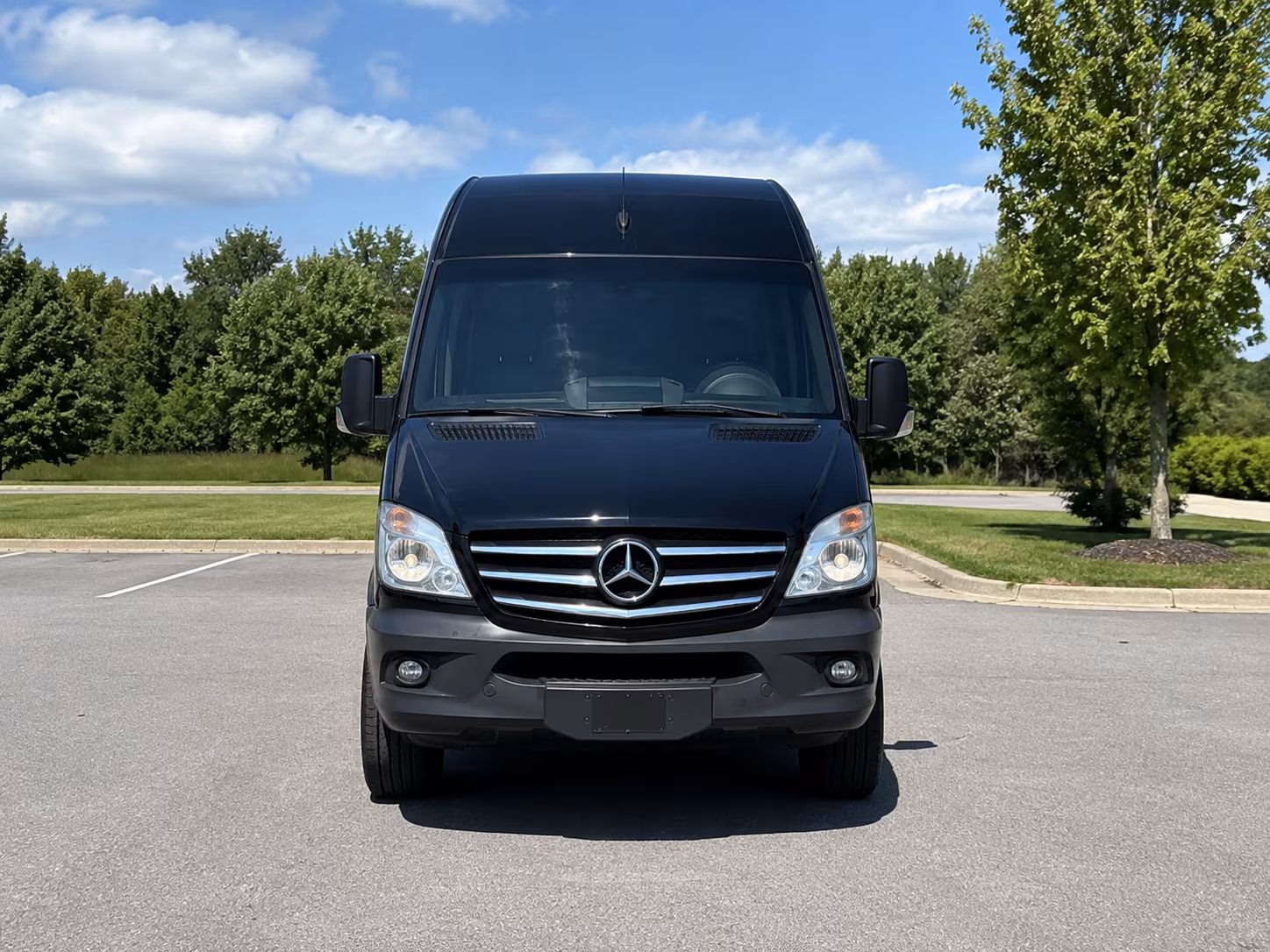 kennewick sprinter van with driver